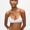 Sydänkuvioinen bralette Sydänkuvioinen bralette