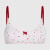 Sydänkuvioinen bralette Sydänkuvioinen bralette