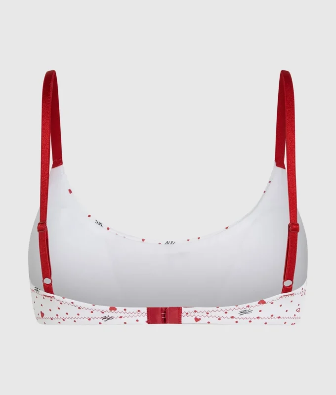 Sydänkuvioinen bralette Sydänkuvioinen bralette