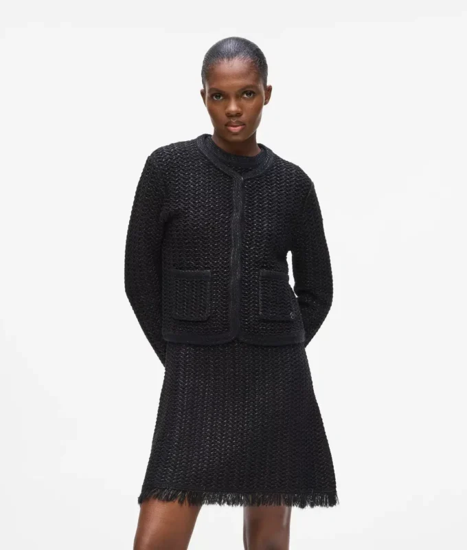 Teksturoitu neuletakki Teksturoitu neuletakki