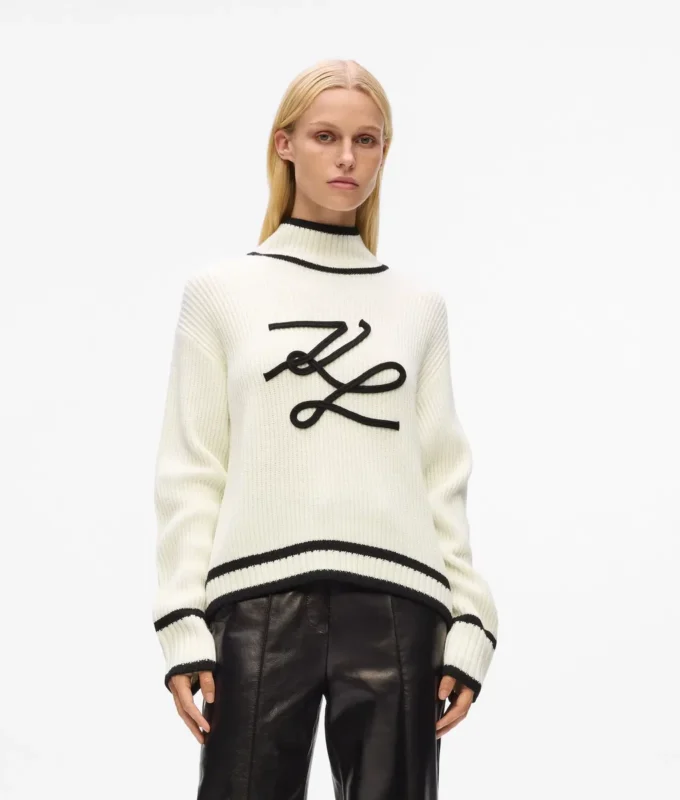 Turtleneck Autograph -villapaita Turtleneck Autograph -villapaita