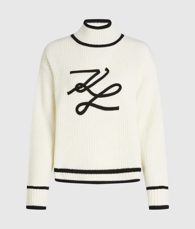 Turtleneck Autograph -villapaita Turtleneck Autograph -villapaita