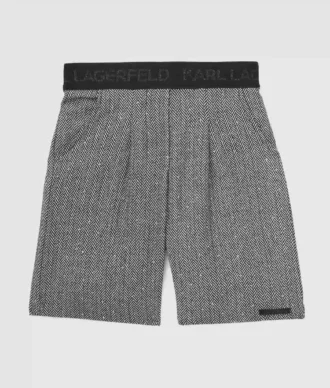 Tyttöjen bouclé-shortsit