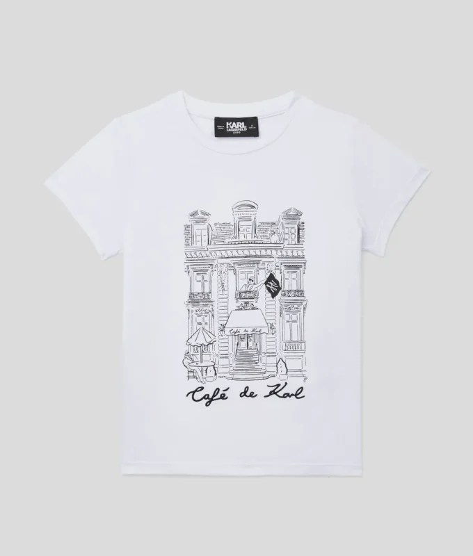 TYTTÖJEN CAFÉ DE KARL -T-PAITA