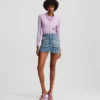 UTILITY DENIM MINI SKIRT UTILITY DENIM MINI SKIRT