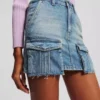 UTILITY DENIM MINI SKIRT UTILITY DENIM MINI SKIRT