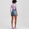 UTILITY DENIM MINI SKIRT UTILITY DENIM MINI SKIRT