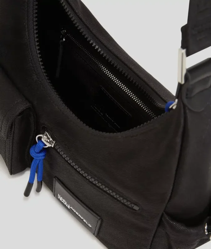 UTILITY-PINNOITETTU DENIM-OLKALUKKO UTILITY-PINNOITETTU DENIM-OLKALUKKO