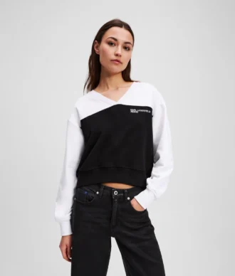 V-KAULAINEN SWEATSHIRT
