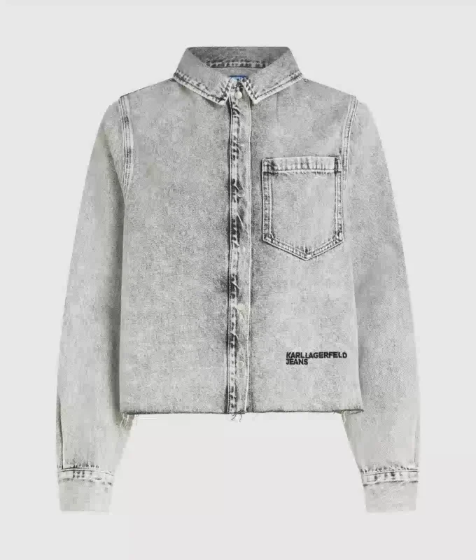 Valkaistu denimpaita Valkaistu denimpaita