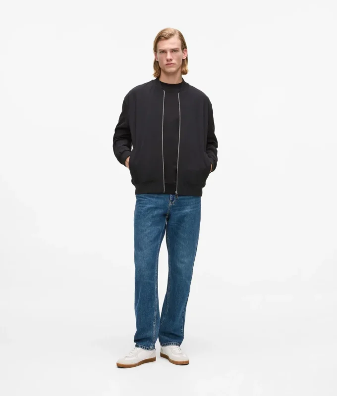 Vetoketjullinen bomber-takki Vetoketjullinen bomber-takki