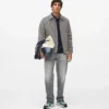 Vetoketjullinen bouclé-tweed-takki Vetoketjullinen bouclé-tweed-takki