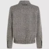 Vetoketjullinen bouclé-tweed-takki Vetoketjullinen bouclé-tweed-takki
