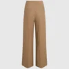 Villaseoksesta valmistetut leveälahkeiset housut Villaseoksesta valmistetut leveälahkeiset housut