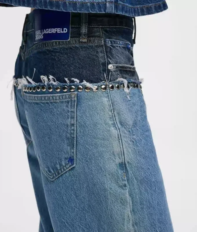 Värilliset rennot farkut