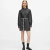 Vyötäröinen denim-mekko Vyötäröinen denim-mekko