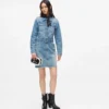 Vyötäröinen denim-mekko Vyötäröinen denim-mekko