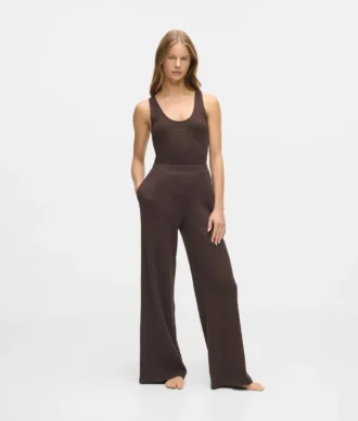 Waffle-loungewear-housut