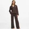 Waffle-loungewear-housut