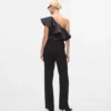 Yhden olkapään jumpsuit