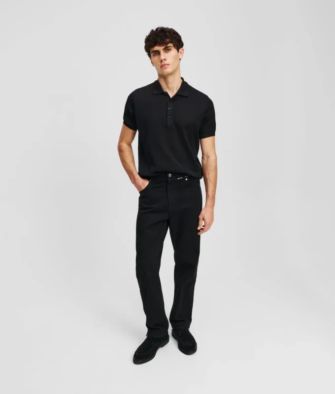ZIP-DETAIL TAPERED JEANS ZIP-DETAIL TAPERED JEANS