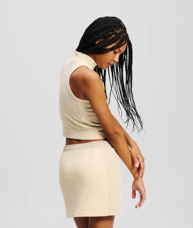 ZIP-FRONT SLEEVELESS TOP ZIP-FRONT SLEEVELESS TOP